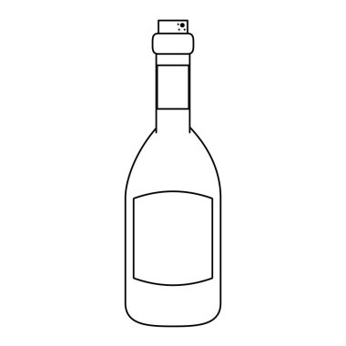 şarap şişesi simge görüntüsü