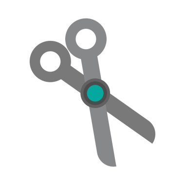 makas çelik kırtasiye aracı çizgi film