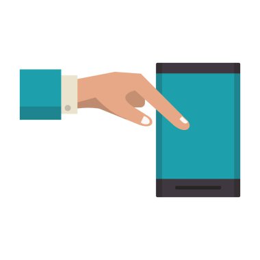 teknolojik donanım akıllı telefon aygıtı çizgi filmi