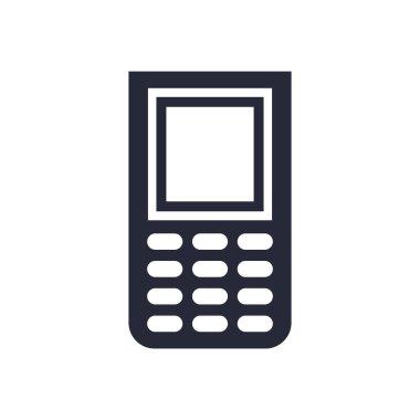 cep telefonu aygıtı teknolojisi izole edilmiş simge