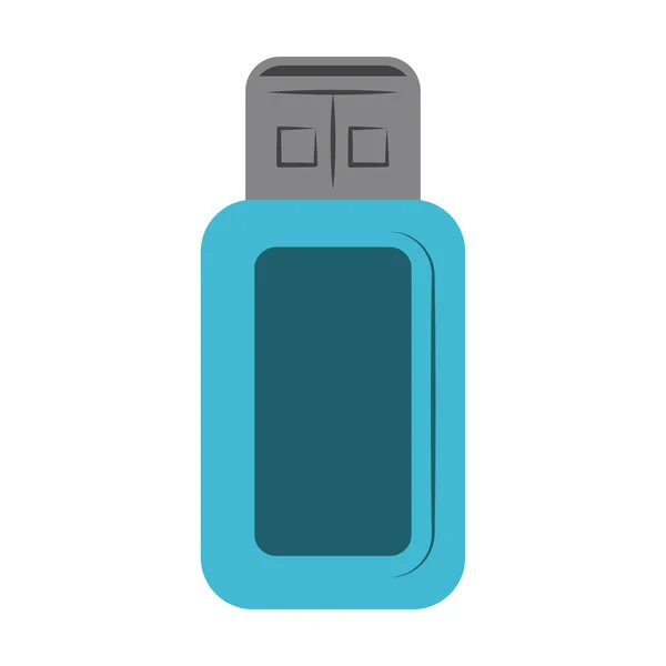 Usb diseño de memoria stick — Vector de stock