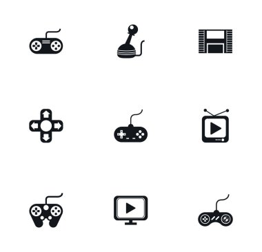 Video oyunu simgelerinin demeti