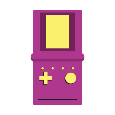 retro vintage oyun tetris karikatür