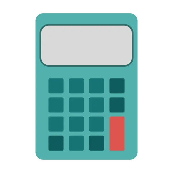 Icono del dispositivo calculadora — Vector de stock