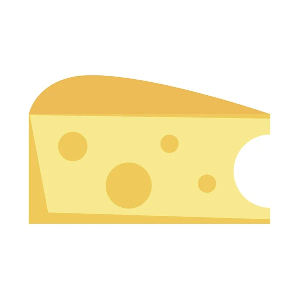 Piece of cheese icon design — 스톡 벡터