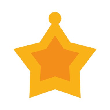 Mutlu noeller dekoratif yıldız simgesi