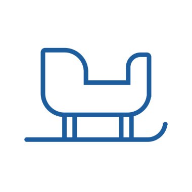 Mutlu Noeller kızak arabası ikonu