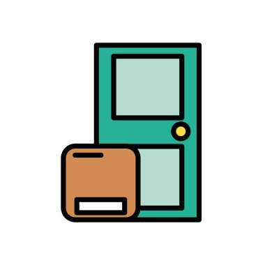 Posta servisi kutulu kapı