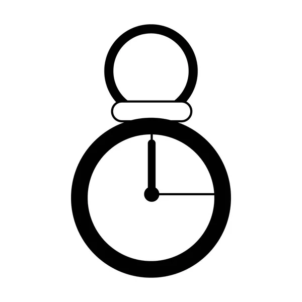 Tijd chronometer cartoon — Stockvector