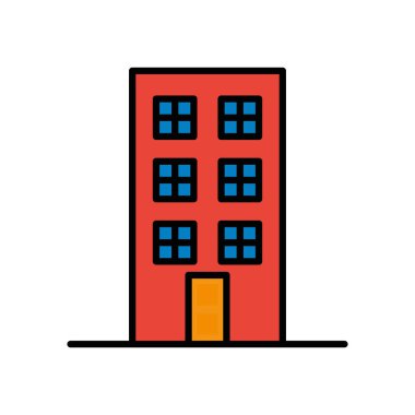 ön cephe oluşturma simgesi izole edildi