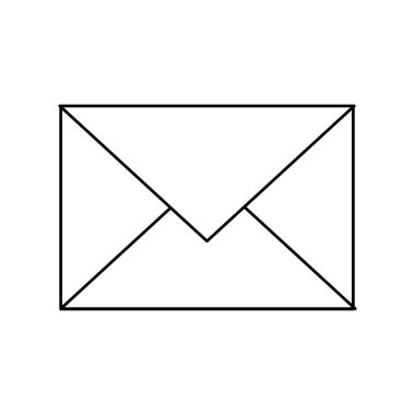 e-posta kartı imza karikatürü siyah beyaz