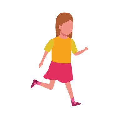 Avatar şirin küçük kız simgesi