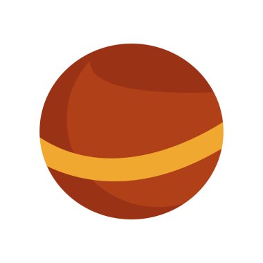 top simgesi resmi, renkli düz tasarım