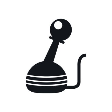 Video oyunu joystick kontrol kolu simgesi
