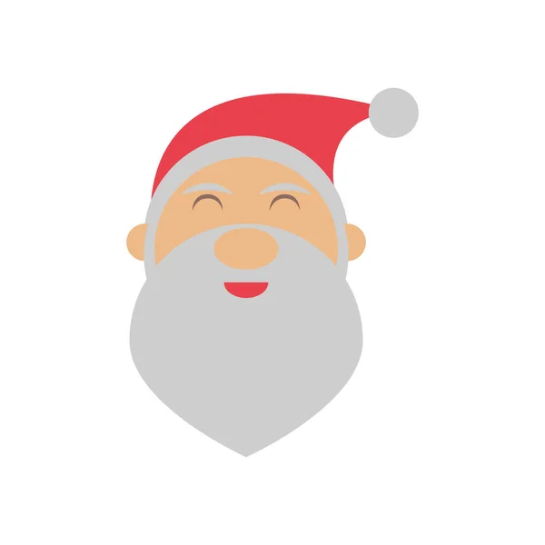 Merry christmas santa claus karakter — Stockvector