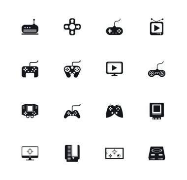 Video oyunu simgelerinin demeti