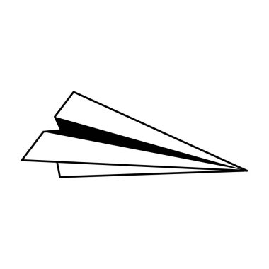 kağıt düzlem karikatür