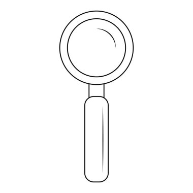 Büyütme cam simgesi