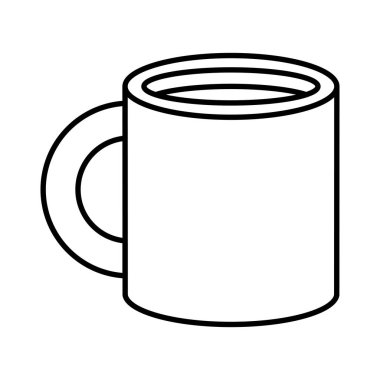 içecek simgesinin seramik kupası