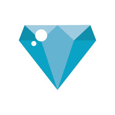 Elmas taş kaya lüks ikonu