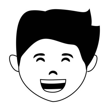 mutlu genç adam baş karakter