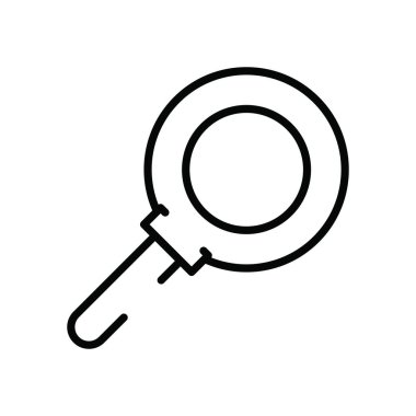 büyüteç izole edilmiş simge ara