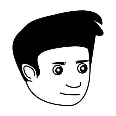 mutlu genç adam baş karakter