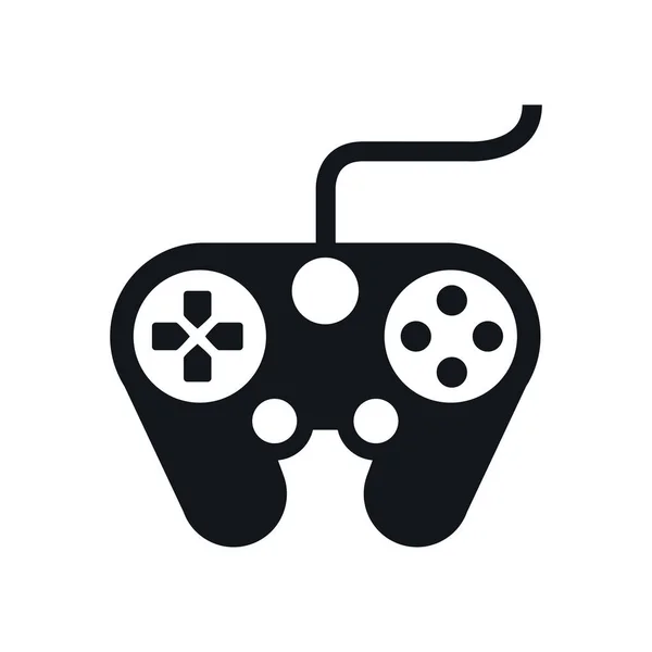 Ícone de controle de jogo de vídeo punho — Vetor de Stock