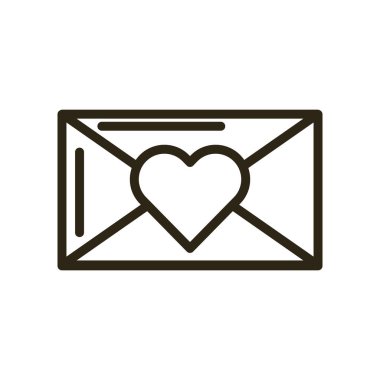 Mutlu sevgililer günü zarfları.