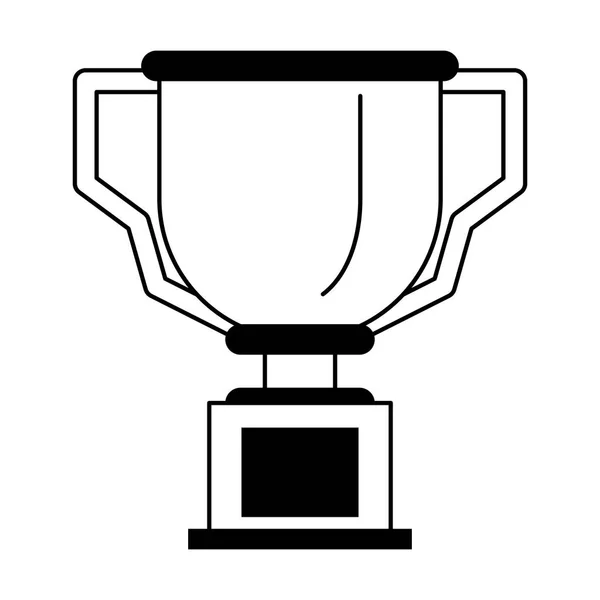 Úspěch trofej kreslený — Stockový vektor