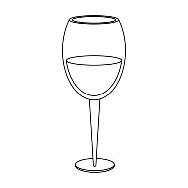 Cam ikon dizaynından şarap