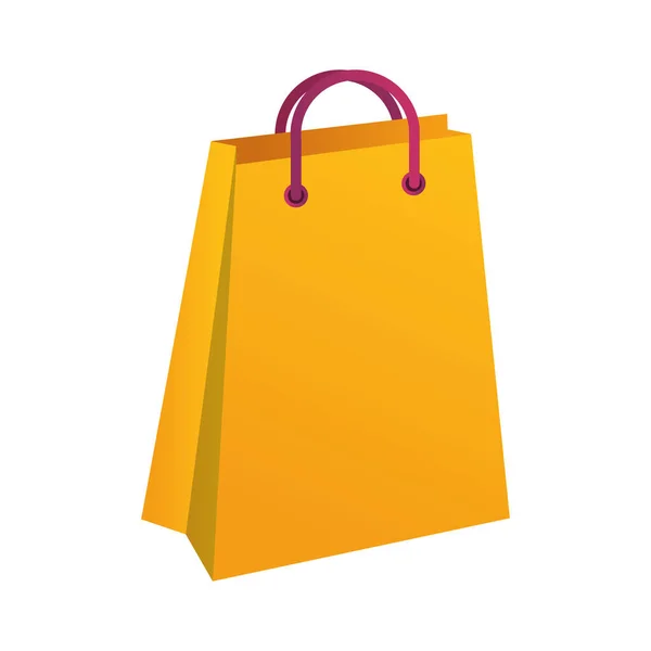 Shoppingpåse papper marknadsföring ikon — Stock vektor