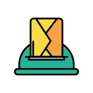 sokak posta kutusu posta servisi simgesi