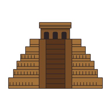 İkonik dünya anıtları, Maya piramit simgesi