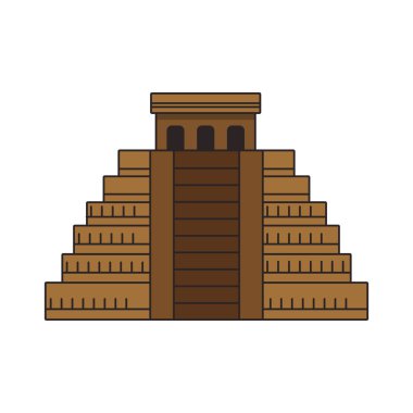 İkonik dünya anıtları, Maya piramit simgesi