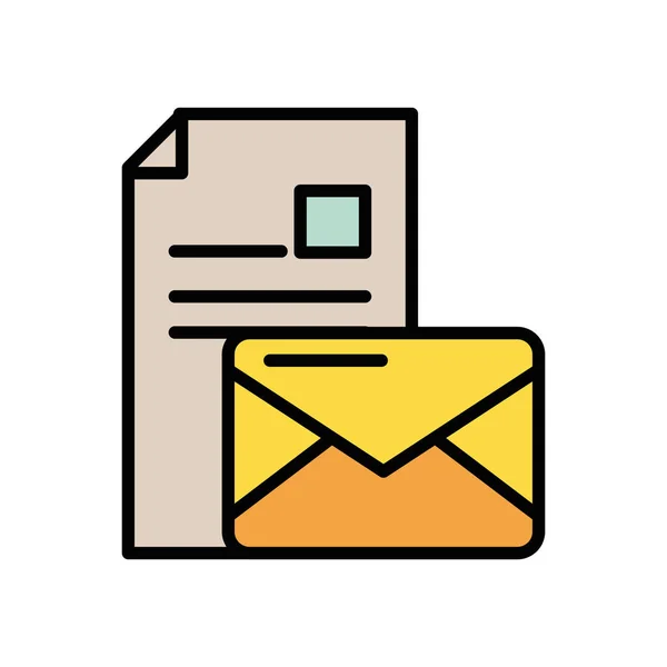 信封邮件邮政服务图标 — 图库矢量图片