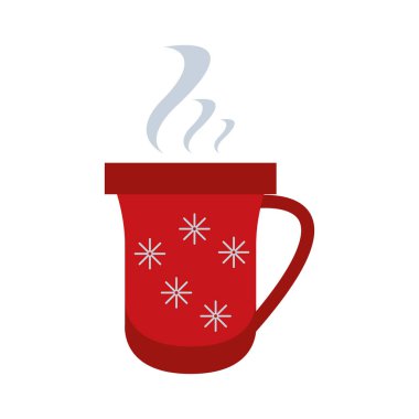 Mutlu noeller çikolatalı kupa ikonu