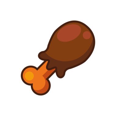 Lezzetli hindi budu yemek ikonu