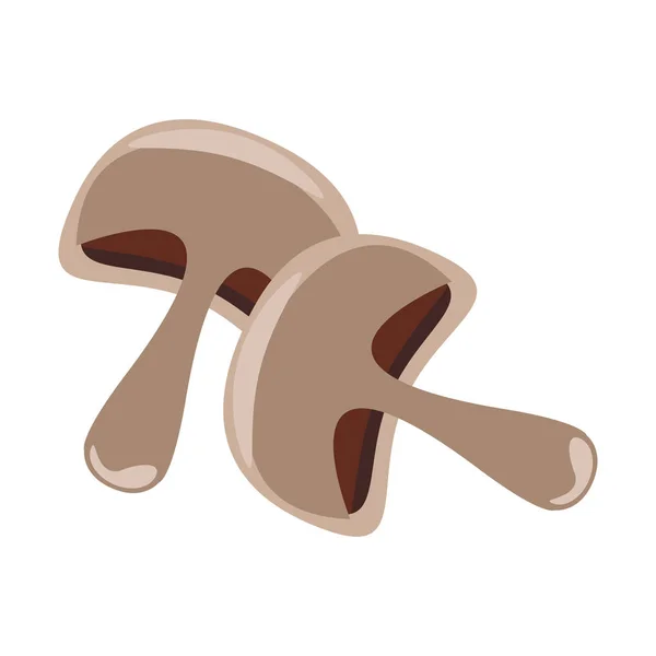 Mushrooms icon image — ストックベクタ