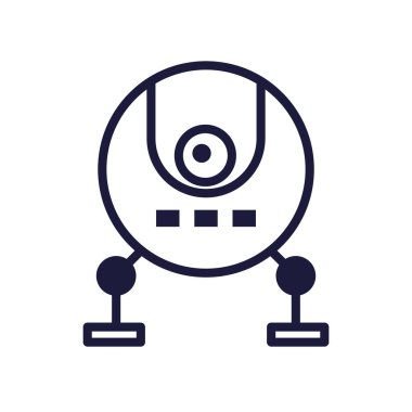 Robot cyborg teknolojisi simgeyi izole etti