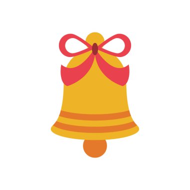 Mutlu Noeller çan dekorasyon ikonu