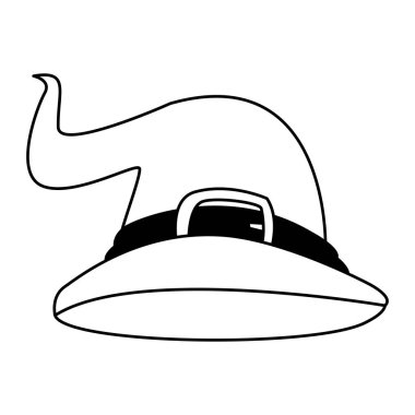 Cadılar Bayramı cadı şapkası aksesuar simgesi