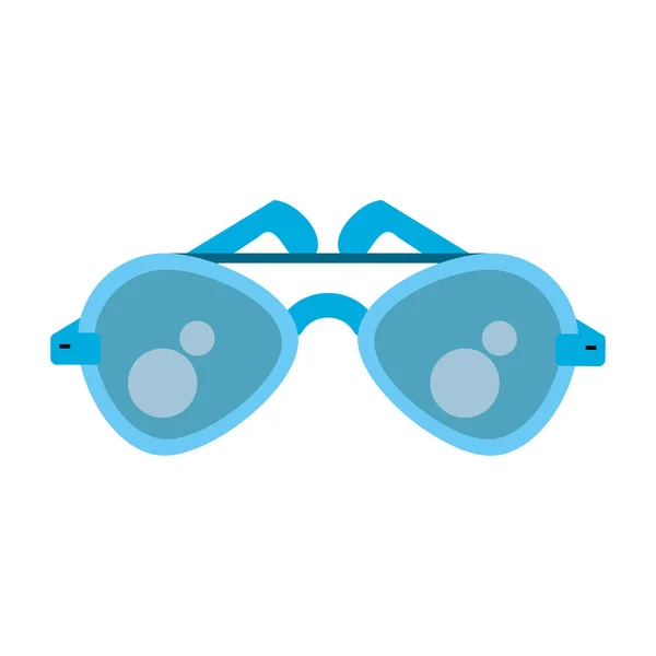 Icono de gafas de sol retro — Vector de stock