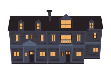 Cadılar bayramı perili köşk binası