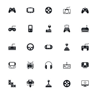 Video oyunu simgelerinin demeti