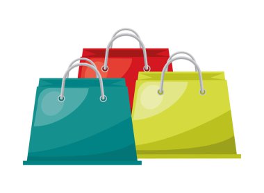 Alışveriş çantaları satış simgesi