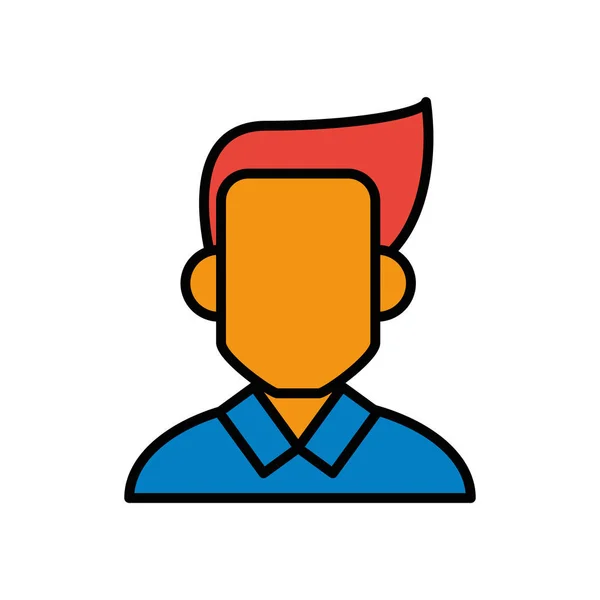 Νεαρό επιχειρηματία είδωλο χαρακτήρα avatar — Διανυσματικό Αρχείο