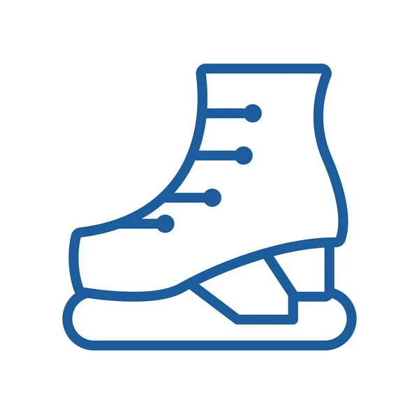 Snow skate sport isolated icon — ストックベクタ