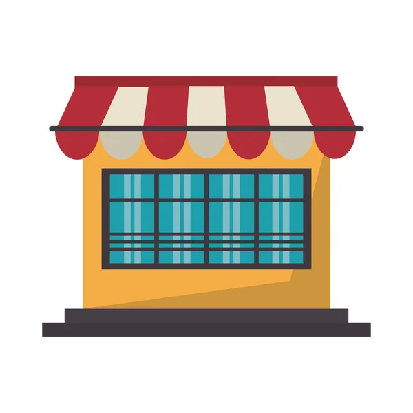 Prodej online prodeje v kresleném obchodě — Stockový vektor