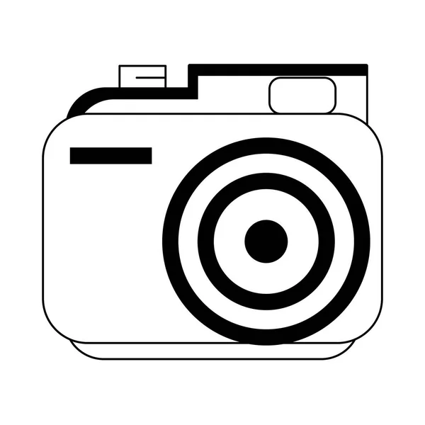 Retro kamera simgesi — Stok Vektör